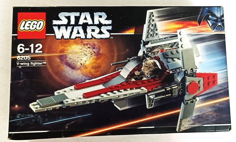 LEGO STAR WARS 6205 - V-WING FIGHTER SEALED NEW | eBay
