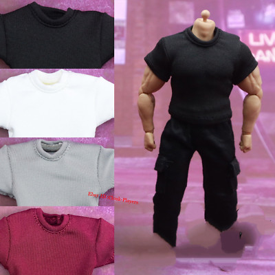 1/12 Short Sleeves T-Shirt Marvel Legends 6''  TM01A TM02A   Figure