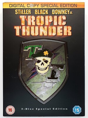 Tropic Thunder (2008), Extended Cut, 3 DVD Special Edition, PAL, engl. Ton