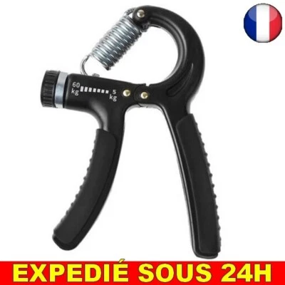 ✅ Poignée Ressort Exercice professionnelle Fitness Poignet Bras Muscle Sport - Photo 1/4