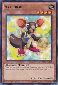 Aye-Iron - BP03-EN103 - Rare - 1st Edition x3 - Near Mint