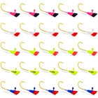 50Pcs Shad Dart Jig Heads Fishing Hooks Crappie Lure Bait Tackle 1/32 1/16 oz