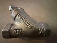 3/8" BRASS THREADED Y STRAINER HAYWARD 150# New  OPEN BOX FAST SHIPPING