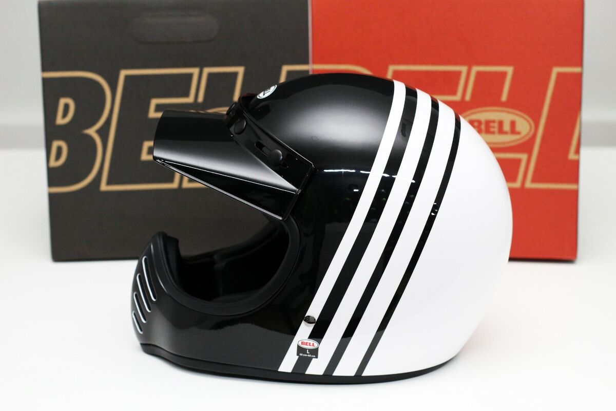 Bell Moto-3 (Reverb Gloss White/Black) | eBay Bell Moto-3 (Reverb Gloss White/Black) | eBay