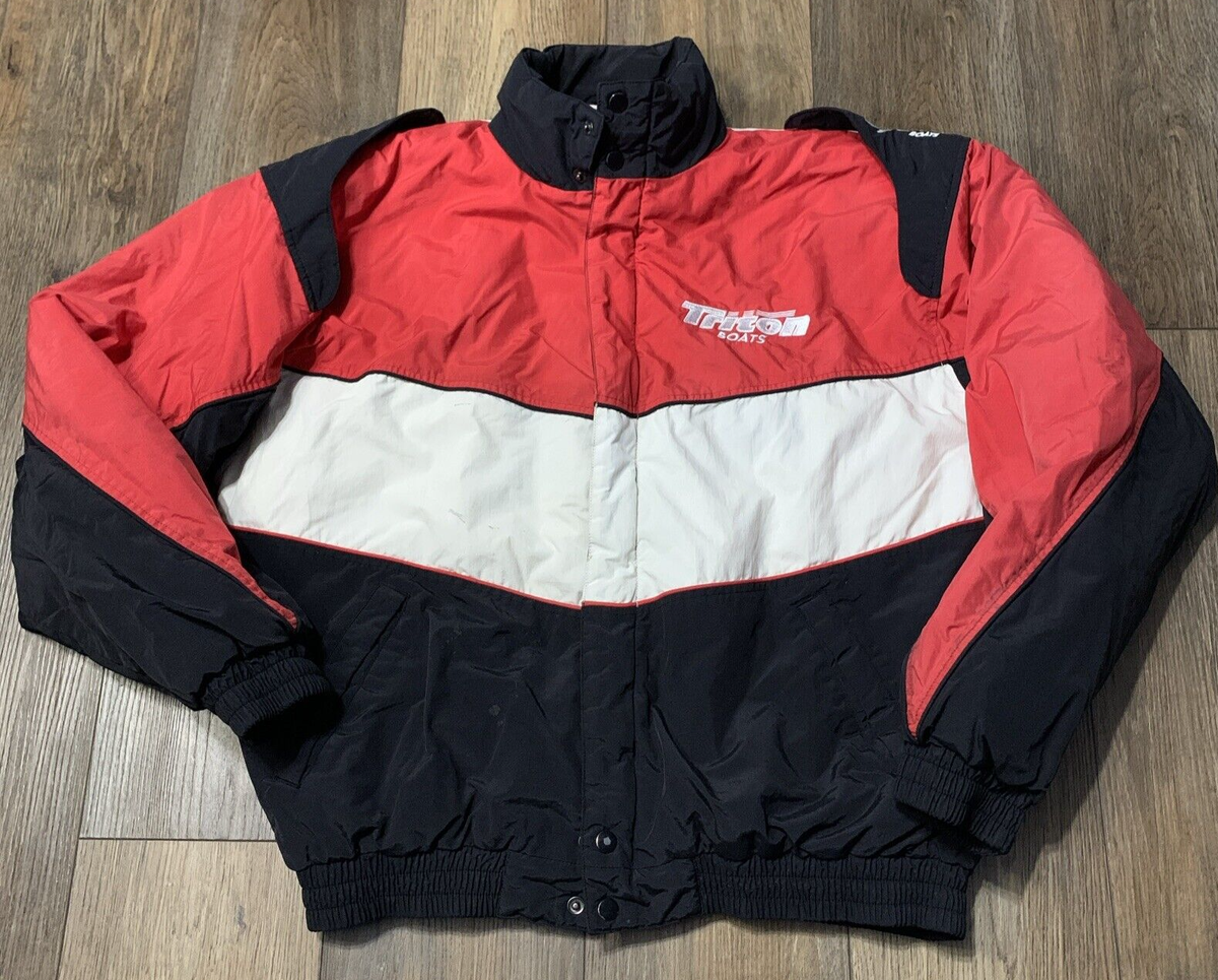 VTG Team Triton Boats Insulated Racing Jacket Mens L Bass Pro