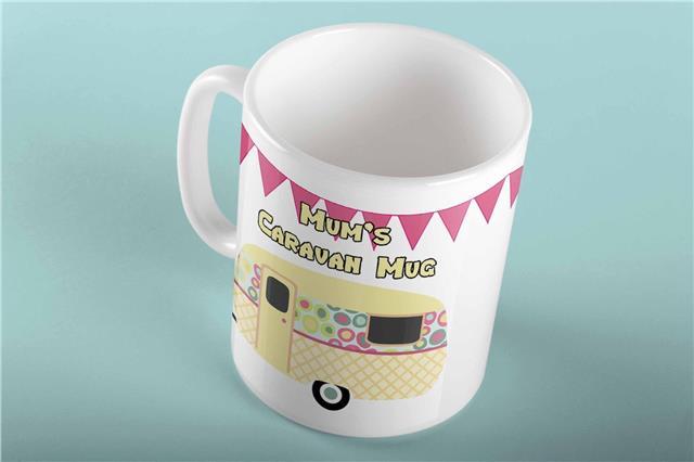 mums caravan mug