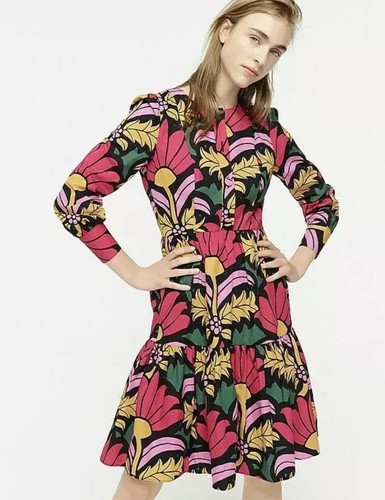 8. NWT J.Crew Ratti Tiered Popover 