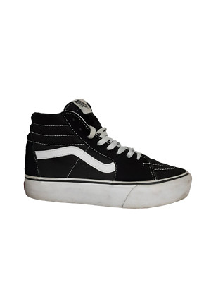 LLICA VANS SK－8 Vans | Sk8-Hi Black/Black/White Classics Shoe