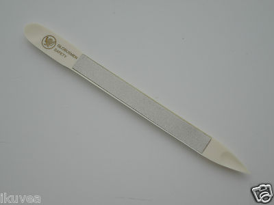 GLOBUSMEN Safety Sicherheits-Nagelfeile Patent Made in SOLINGEN WEISS 