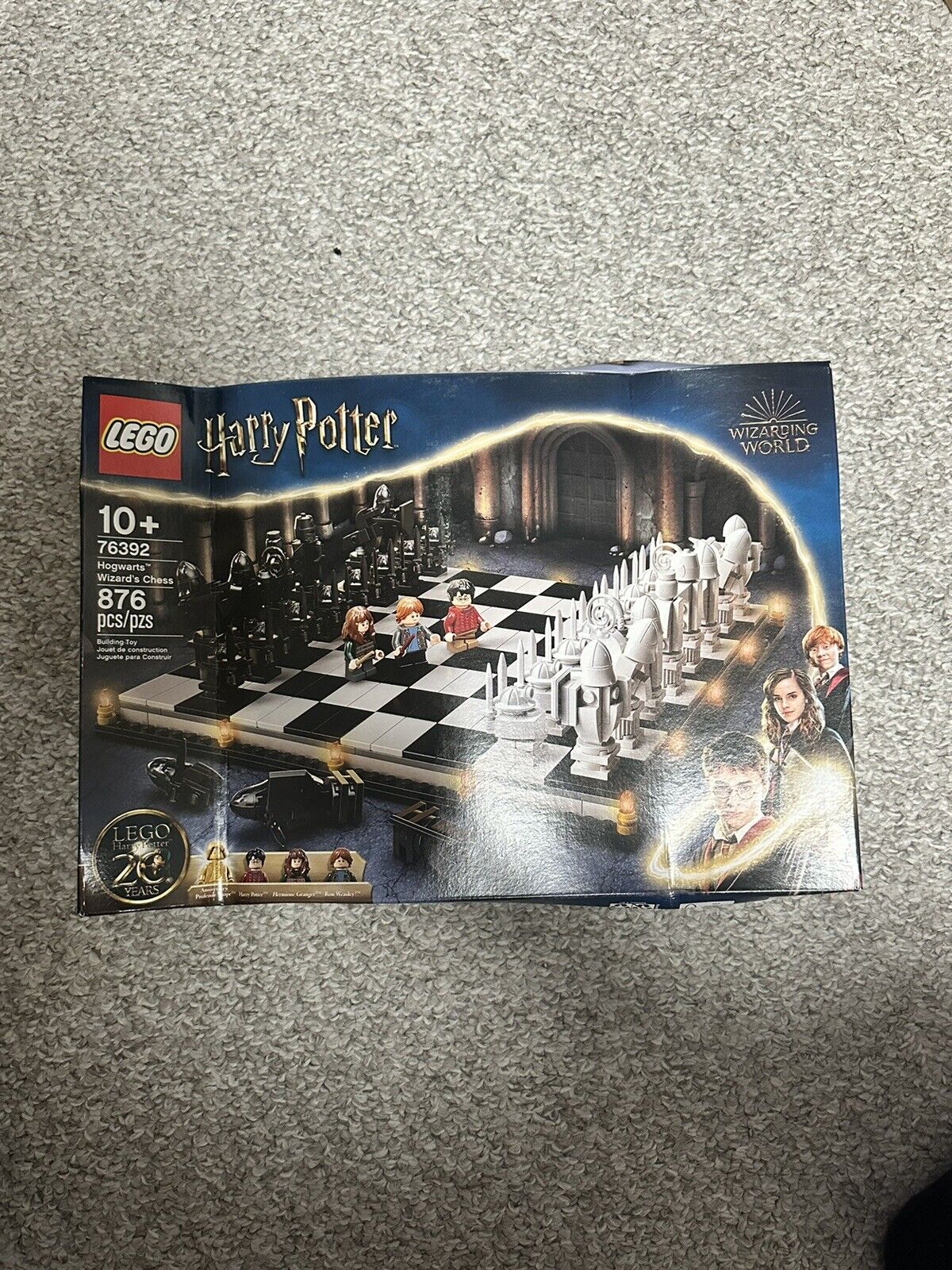 LEGO Harry Potter Hogwarts Wizard’s Chess 76392 Set- New Factory Sealed- Retired