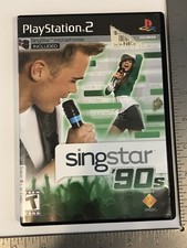 Playstation 2 Singstar 90’s Video Game Rated T (TESTED)
