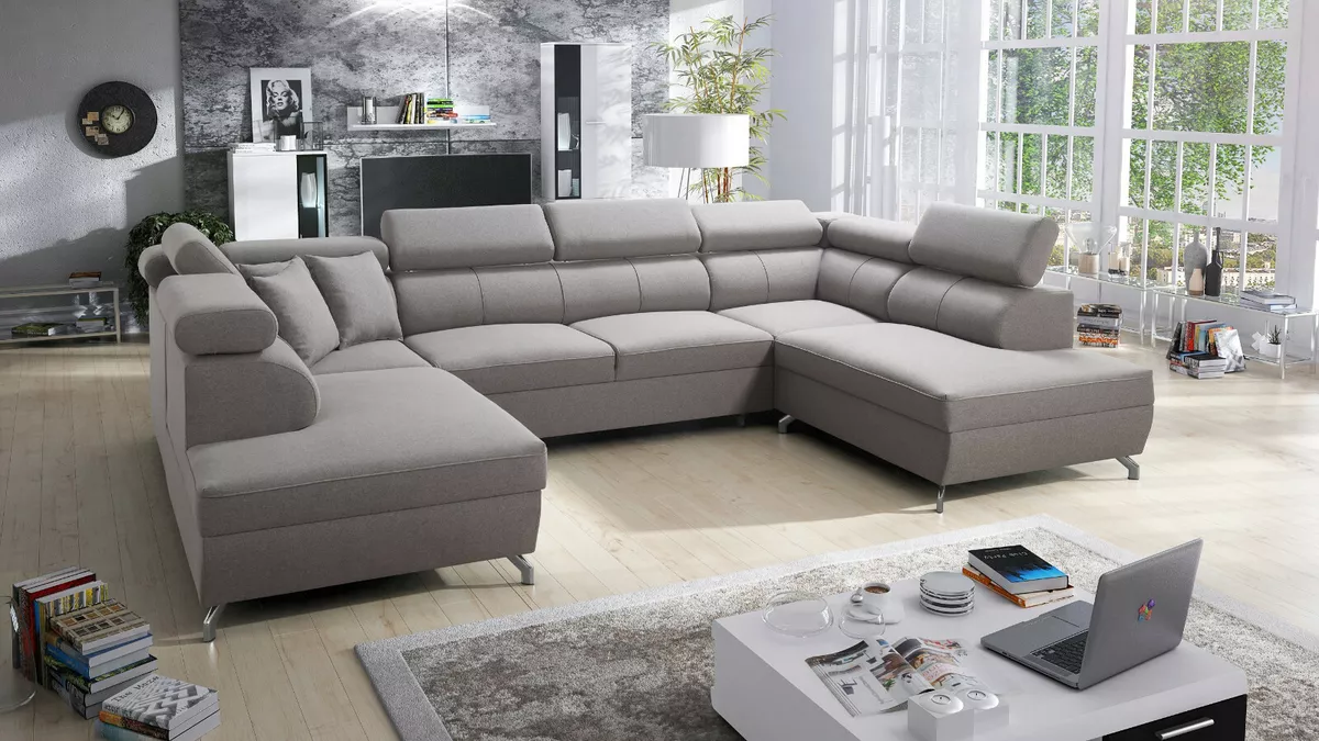 Brand new corner sofa bed with storage Veneto X