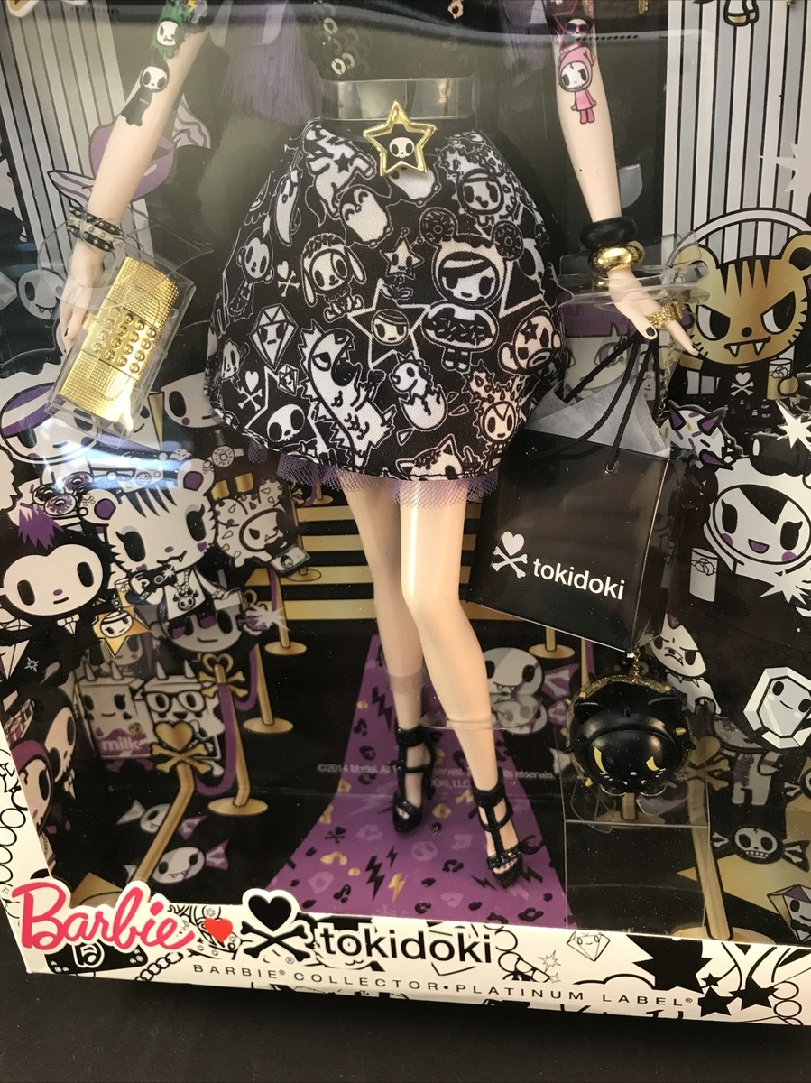 TOKIDOKI BARBIE DOLL~PLATINUM LABEL~NRF MINT BOX~ONLY 999 WW