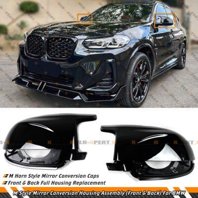 For BMW G05 X5 G06 X6 X4 X3 X7 M Style Mirror Cover Conversion