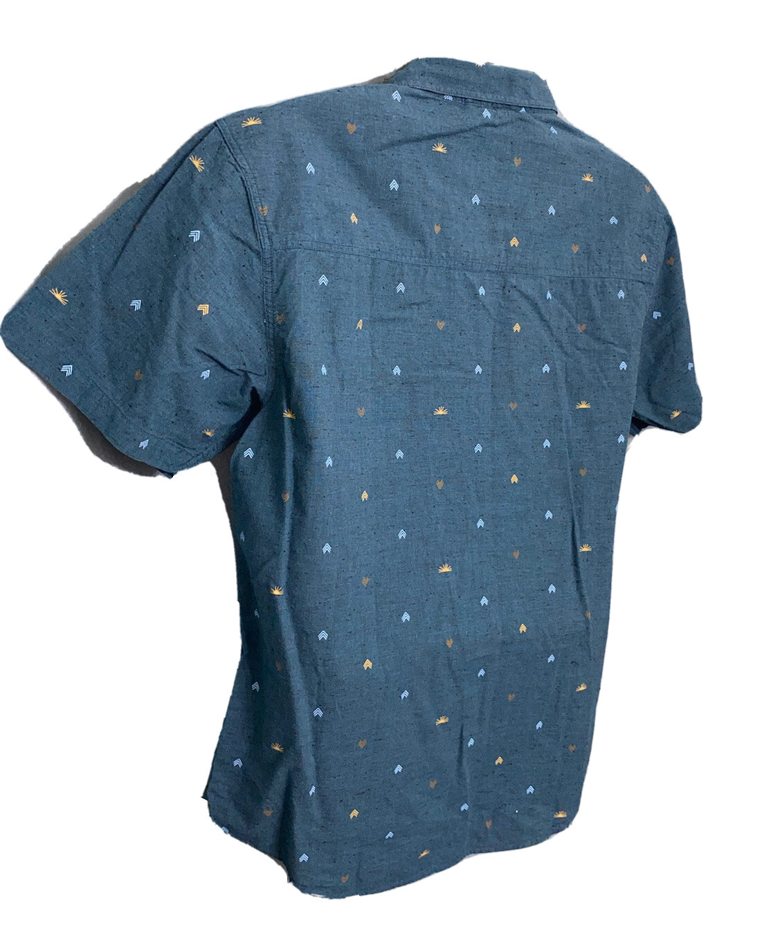 Dravus Black Button Down Sunset Native Designs Sk… - image 9