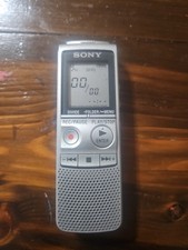 SONY IC Recorder ICD-BX800 Silver Handheld Digital Voice Recorder Tested