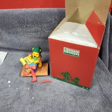 Vintage Winnie The Pooh Stocking Holder Santa's Workshop Walt Disney Store