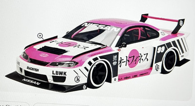 NIB Top Speed TS0548 1/18 Nissan ''LB-Super Silhouette'' S15 SILVIA RHD Sema