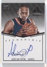 2014-15 Panini Paramount Penmanship Rookies 92/99 Adreian Payne #PR-AP Auto 0q0