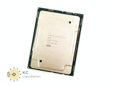 Intel Xeon Gold 6226 SRFPP 12-Core 2.70GHz CPU Processor Socket 3647