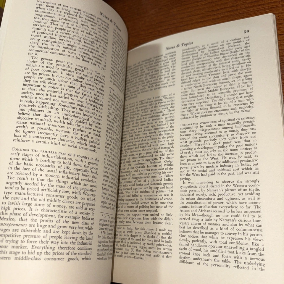 Encounter Literary Magazine 1961: Poet Robert Graves Inaugural Oxford Lecture Foto 4 de 4