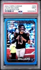 2024 Topps Chrome Caleb Williams True Blue Refractor /150 Rookie RC PSA 9 #202