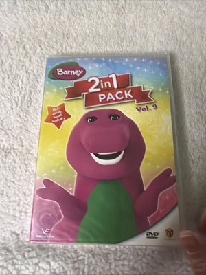 Barney 2-in-1 Pack Vol 9 Halloween Party Fairy Tales DVD R2 Rare OOP New Sealed