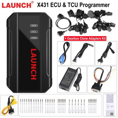 LAUNCH X431 E.CU & TCU Prog-rammer With Gearbox Connectors Package For X-PROG 3