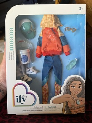 Disney Ily 4ever Moana Fashion Pack Brandneu in ungeöffneter Verpackung
