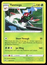 Yanmega 009/159 Rare SWSH: Crown Zenith Pokemon EN Lightly Played