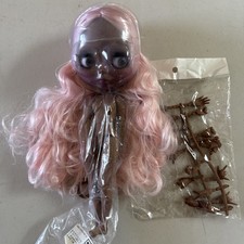 New In Plastic Blythe Doll from Factory Icy AA Black Pink Hair  Hands