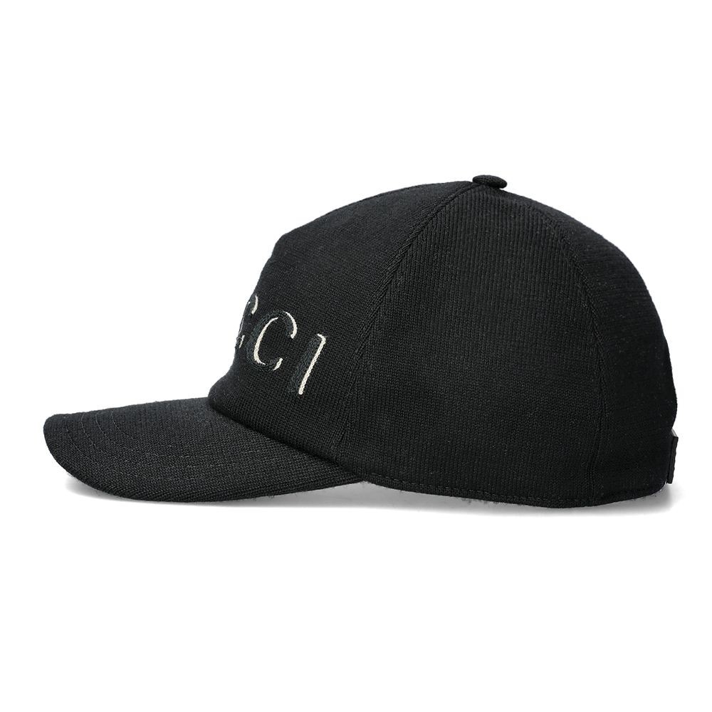 グッチ⭐︎キャップ　M Gucci Embroidered Wool Baseball Cap 817507 4HBD4 1060