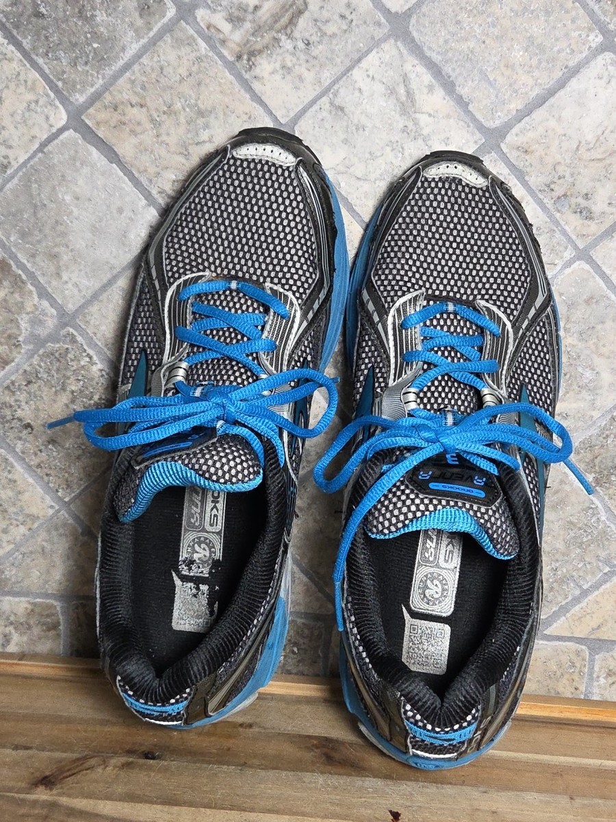 Brooks Ravenna 3 Cushion Lace Up Blue Sneaker Running Shoes  display picture 1