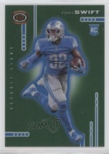 2020 Panini Chronicles Dynagon Rookies Green Prizm 19/49 D'Andre Swift #D-8 0w27