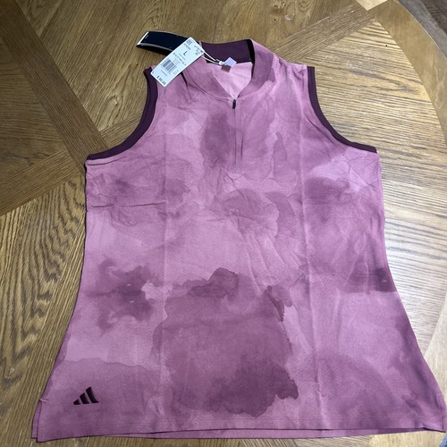 Polo Adidas donna Ultimate365 Tour L Aurora Rubino - Foto 2 di 8