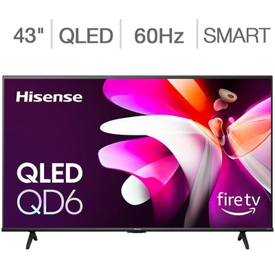 Hisense 43'' QD6 Series QLED 4K UHD Smart Fire TV Alexa Dolby Vision 43QD65NF
