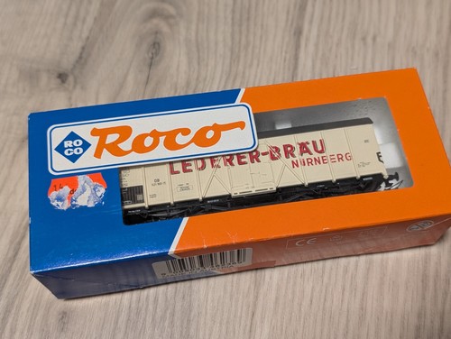 Roco H0 46232 Güterwagen Lederer Bräu DB DC Bahn Bierwagen OVP Nürnberg Bier | Zustand: Gebraucht