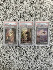 Sequential Cert PSA 9 Set Charmander 168 Charmeleon 169 Charizard ex 199 SV 151