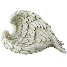 6.5 In. Decorative Angel Wings Religious Outdoor Garden Statue