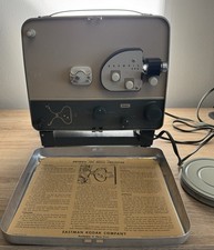 Vintage Kodak Brownie 500 Movie Projector Model C 1.6 Lens 8mm- Tested  Working