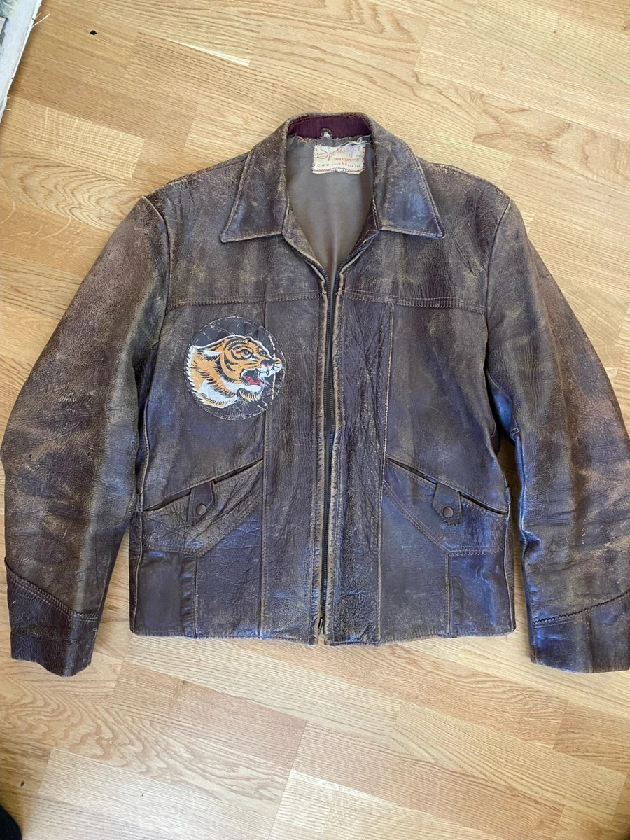 1940s Leather Outerwear Coats & Jackets for Men for sale | eBay