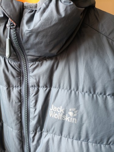 Jack Wolfskin Helium Jacket, Orion Blue/Orange, Men's Small, VGC - Picture 9 of 24