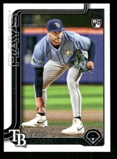 2025 Topps Update Eric Orze #US212 RC Rays