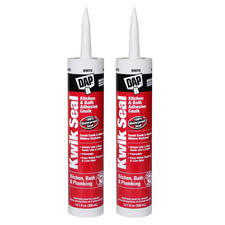 Kwik Seal 10 Oz. White Kitchen and Bath Sealant 2-Pack 