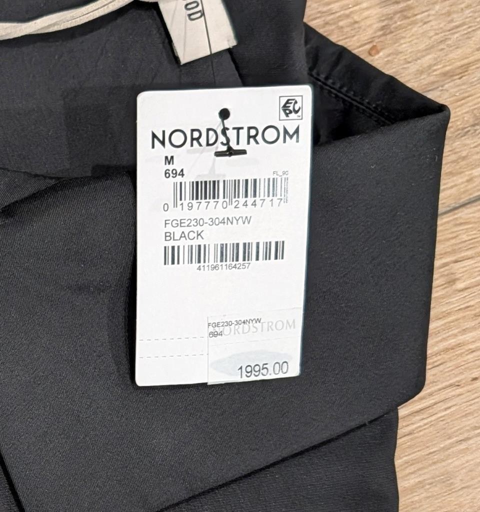 $1995 Mens FEAR OF GOD Nylon/Wool Car Coat Black Medium thumbnail 12