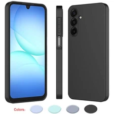For Samsung Galaxy A17 5G Shockproof Phone Case Slim Matte Liquid Silicone Cover