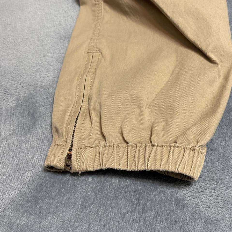 Pantalones Polo Ralph Lauren Para Hombre Medianos Caqui Chino Jogger Carga Utilidad Excedente Foto 4 de 4