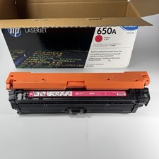 GENUINE HP CE273A 650A MAGENTA TONER CARTRIDGE LASERJET