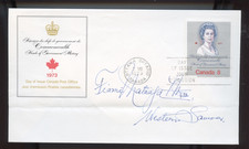 🍁 WESTER SAMOA PRESIDENT signature FIAME MATAAFA MULINUULL 1973 cover Canada