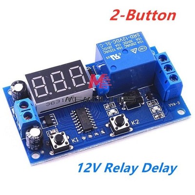 DC12V   LED Cycle Delay Timing Timer Relay on/off Switch Loop Module New *qq